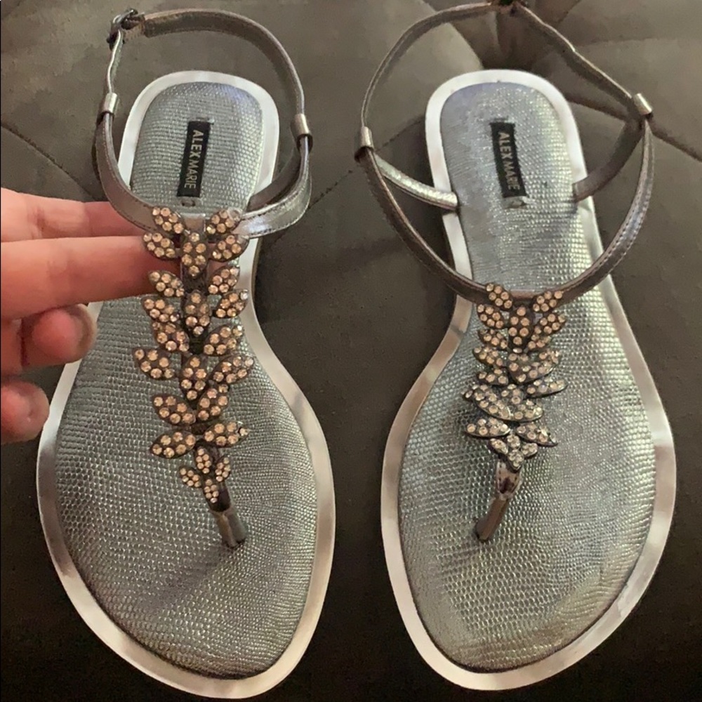 Alex Marie Rhine stone sandals
